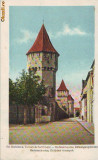 B0114 Sibiu Turnuri de fortificatie circulata1939