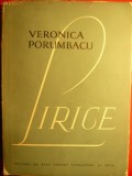 VERONICA PORUMBACU - LIRICE - Prima Ed.1957