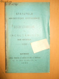 Statute Soc. lucratori incaltaminte Giurgiu 1898