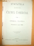 Statute Club Comercial Giurgiu 1906