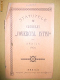 Statute Club Comercial ,,Intim&amp;quot; Braila 1906