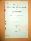 Statute Cercului comercial si industrial Vlasca Giurgiu 1909