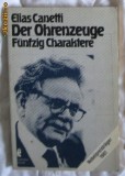 E Canetti Der Ohrenzeuge 50 Charaktere Hanser 1981