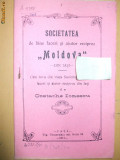 Sit. Soc. de binefaceri ,,Moldova&amp;quot; Iasi 1911