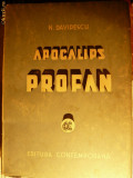 N. DAVIDESCU - APOCALIPS PROFAN -Prima Editie 1941
