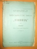 Statute Soc. credit ,,Zimbrul&amp;quot; Galati 1905