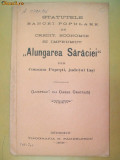 Statut Banca ,,Alungarea Saraciei&amp;quot; Iasi Giurgiu 1916