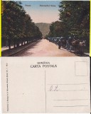 Sinaia - Bulevardul Ghica. Statie de trasuri