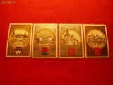 Serie- Jocurile Olimpice de la Moscova 1978 URSS , 4 valori