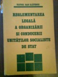 2091Reglementarea legalaa oganizarii,conducerii unit.socialiste