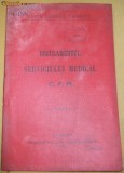 Regulamentul serviciului medical CFR Buc. 1912