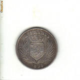 Bnk mnd Congo belgian 2 franci 1894 REPLICA , cupru argintat, Africa