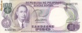 Bancnota Filipine 100 Piso (1969) P147a UNC, Neutilizata - Colectie Numismatica Asia