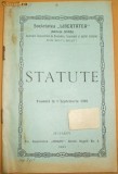 Statute Soc. imprumut ,,Libertatea&amp;quot; Buc. 1911