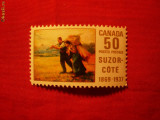 SERIE- PICTURA -SUZOR COTE -1969 CANADA ,1 valoare
