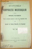 Statut Corporatie meseriasi Oltenita Giurgiu 1907