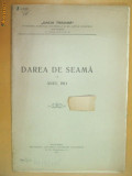 Dare de seama Soc. ajutor ,,Dacia traiana&amp;quot; Buc. 1912