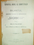 Raport Soc. slavona inmormantare ,,Svornost&amp;quot; Buc. 1912