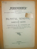 Dare de seama Soc. ajutor ,,Perseverenta&amp;quot; Buc. 1910