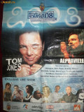 Afis revelion &quot;Vanghelion&quot; Romexpo 2008 Tom Jones, Alphaville, Alte tipuri suport muzica, Dance