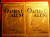 I.SIMIONESCU -OAMENI ALESI -2 vol: Romanii si Strainii-1938