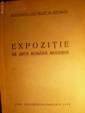 EXPOZITIE DE ARTA ROMANA MODERNA -IUNIE 1940