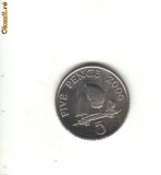 Bnk mnd Guernsey 5 pence 2006, Europa
