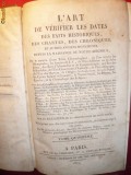 39. M.Saint-Allais -L-Art de verifier les dates historiques.,ed.1819depuis la naissance de notre Seigneur -502pag