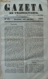 Gazeta de Transilvania , Brasov , nr. 32 , 22 aprilie , 1843