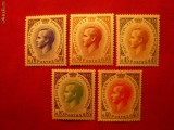 Set-Serii Uzuale- Principe Rainier III de Monaco 1969,1+4 val.