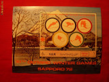 Colita- Olimpiada Sapporo 1972 ,YEMEN , stamp.