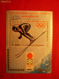 Colita- Olimpiada Sapporo 1971-SKI ,YEMEN , stampilat