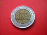 100 forint 1998 Ungaria (bimetal), Europa