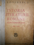 E. LOVINESCU - Istoria Literaturii Romane Contemp 1900-1937