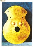 CPI (B13) ROMANIA, TEZAURUL MOIGRAD, JUD. SALAJ, IDOL MARE DIN AUR, MILENIUL AL IV - LEA, I.E.N, MUZEUL NATIONAL DE ISTORIE AL R. S. ROMANIA.