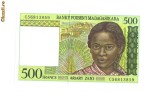 Madagaskar 500 Franci 1994 Noua