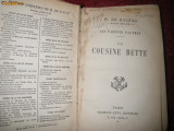 H de Balzac, La Cousine Bette, Paris, in franceza