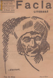 Revista Facla Literara : cap de taran,desen Steurer (nr.8/1923