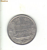 Bnk mnd Polinezia Polinesia franceza 5 franci 2001, Australia si Oceania