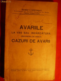 Suvenir de pe VASUL ROMANIA - Cazuri de Avarie - 1933