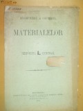 Decompturile si controlul materialelor la serv. central