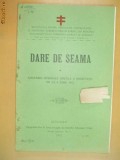 Dare de seama Soc. pt profilaxia tuberculozei Buc 1912