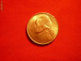 5 Centi SUA,lit.P,1999 Efigie schimbata ,cal.NC, met.alb
