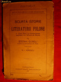 St. Glixeli - Scurta Istorie a Literaturii Polone - ed.1925