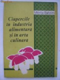 Mitrita Bahrim - Ciupercile in industria alimentara si in arta culinara, 1979, Tehnica