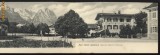 Cumpara ieftin Ilustrata dubla , Garmisch , circulatie Bayern ,1908