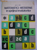 Dumitru V. Rosca - Matematici moderne in sprijinul invatatorilor, 1977, Didactica si Pedagogica