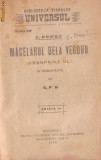 L.Dumur / Macelarul de la Verdun (editia I,1926,2 volume)