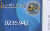 Card plastic de fidelitate Globe Tour