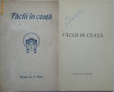 Cumpara ieftin S. Gilort , Faclii in ceata , interbelica , prima editie, Alta editura